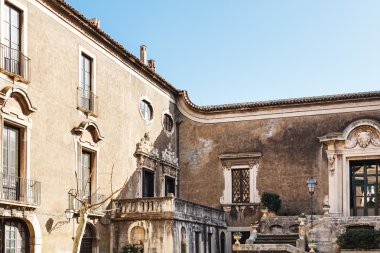 palace, Catania Palazzo Biscari avlusu