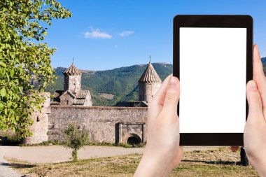 Tatev manastır Ermenistan'da fotoğraf
