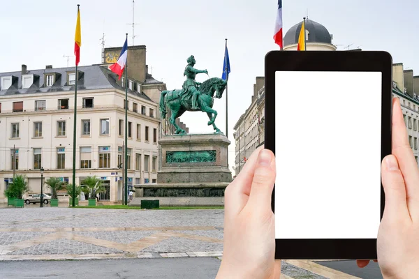 Photographies touristiques monument Jeanne d'Arc Orléans — Photo