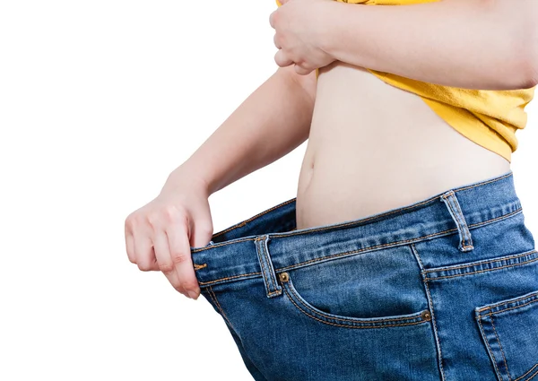 büyük boy eski kot ince kız büyüdü