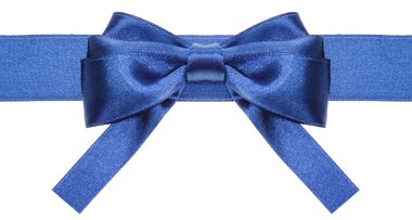 simetrik mavi yay Meydanı ile şerit üzerinde sona erer kes