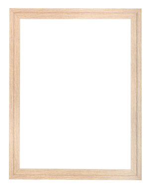 vertical wooden textured narrow picture frame