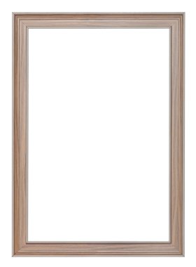 vertical modern painted wooden picture frame