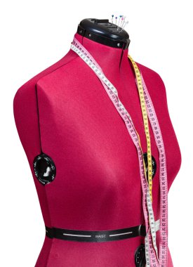 kukla - kadın manken terzi yakın