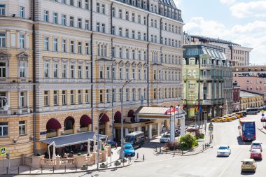 Balchug street in Moscow city
