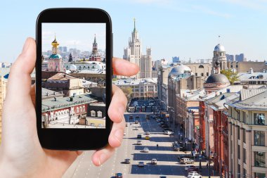 photographs picture of Moscow street