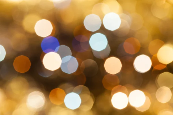 Blauw roze wenkbrauw wazig glinsterende lichten van Kerstmis — Stockfoto