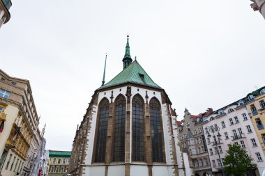 building of Church of St Jacob (St James) in Brno