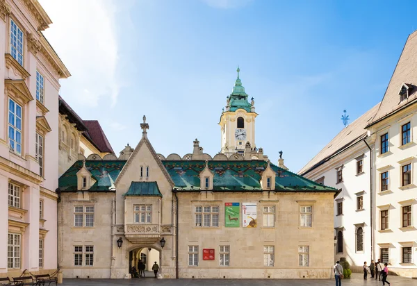 Muzeum Bratislavy na náměstí primátů — Stock fotografie