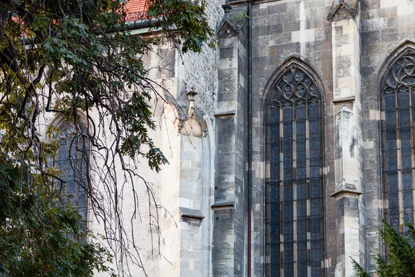 Väggen i St. Martin katedralen i Bratislava — Stockfoto