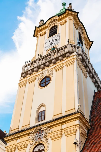 Eski Belediye Binası Bratislava kule — Stok fotoğraf