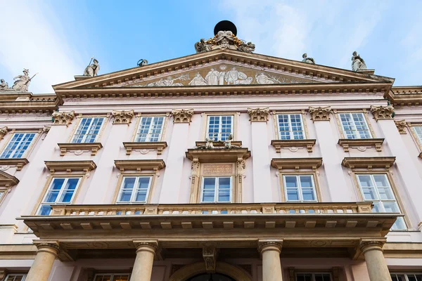 Facade of Primate Palace in Bratislava Old Town — Stock Photo, Image