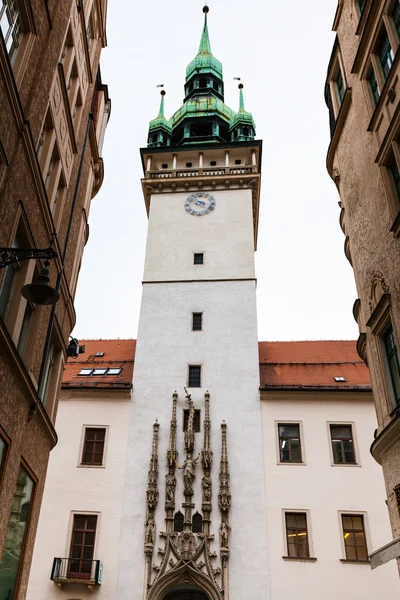 Stará věž radnice (stará Radnice) v Brně — Stock fotografie