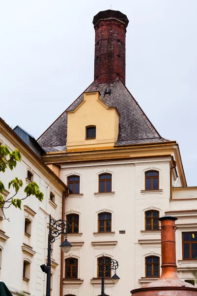 Gebouw van de oude brouwerij in Brno, Tsjechische — Stockfoto