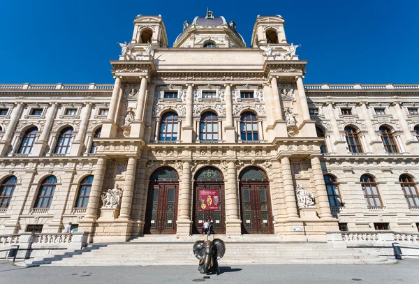 Entrance to Naturhistorisches museum, Vienna — Stock Photo, Image