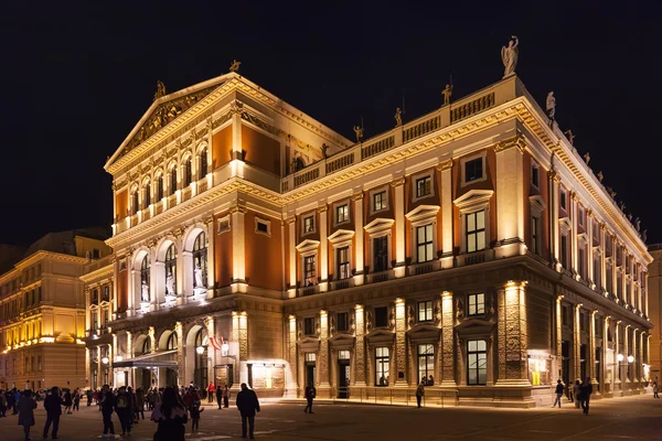 Grande salle de Wiener Musikverein à Vienne — Photo