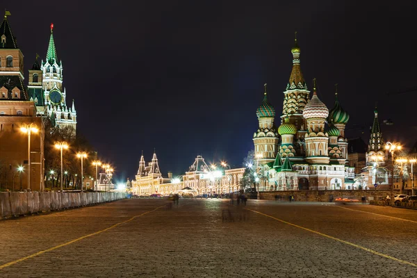 Wasilewski zejście z Placu Czerwonego w Moskwie — Zdjęcie stockowe