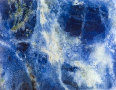Sodalite doğal mineral değerli taş yüzeyi