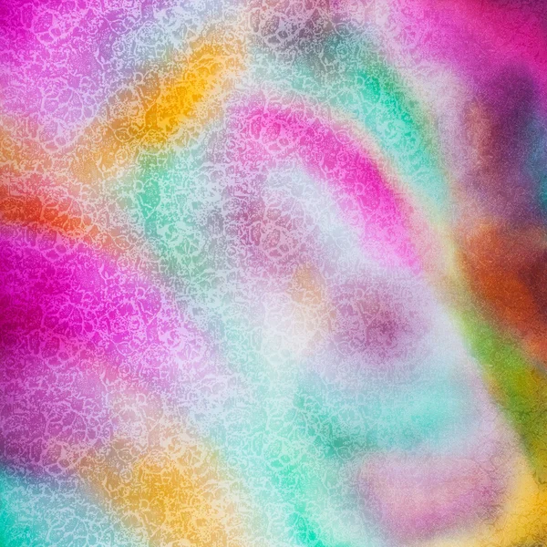Abstract patroon op zijde batik gekleurd — Stockfoto