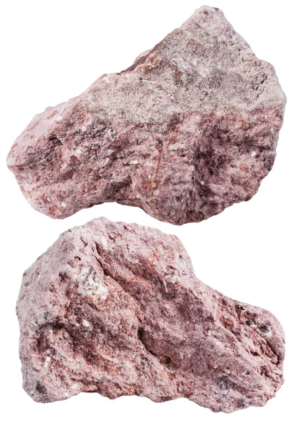 Två bitar av Tuff (ash-tuff) mineral sten — Stockfoto