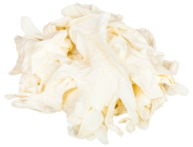 Medikal Ürünler üzerinde beyaz izole yığını