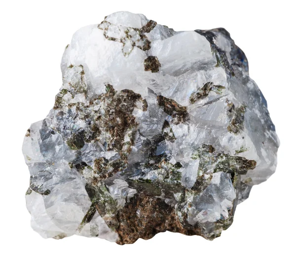 Pezzo di pietra minerale Sfalerite (zinco blende) — Foto Stock