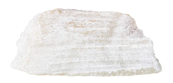 Talco piedra mineral aislada en blanco — Foto de Stock