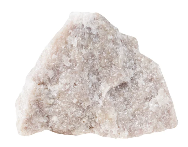 Pedra mineral de dolomite (dolostone) isolada — Fotografia de Stock