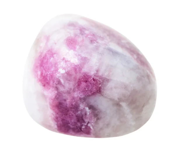 Piedra preciosa de sodalita rosa aislada —  Fotos de Stock