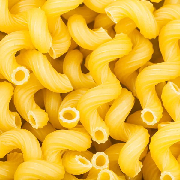 Durum vete mannagryn pasta cavatappi på nära håll — Stockfoto