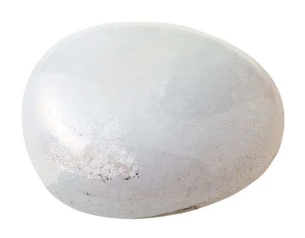 ミルキー (雪、白い) 水晶宝石用原石の標本 — ストック写真
