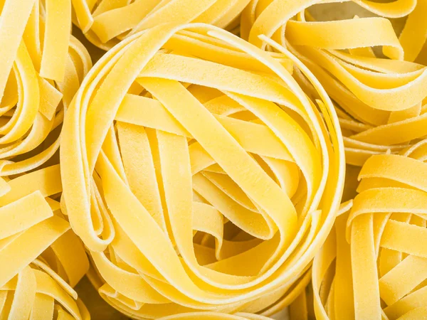 Trigo duro sêmola macarrão fettuccine — Fotografia de Stock