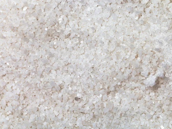 Vele kristallen van gemeenschappelijke zeezout — Stockfoto