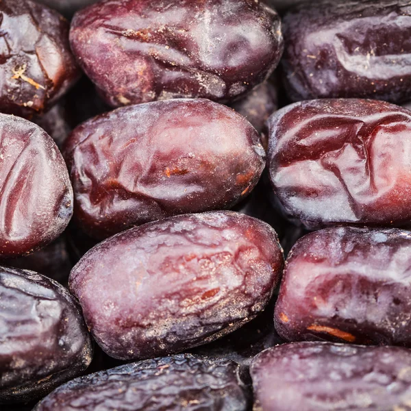 Sweet dried dates close up — Stock Photo, Image