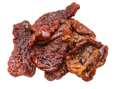 izole kırmızı domates Kurutulmuş