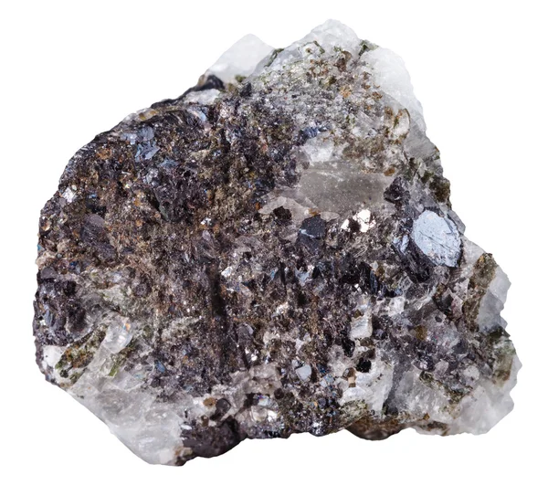 Ciottolo di pietra minerale Sfalerite (zinco blende) — Foto Stock