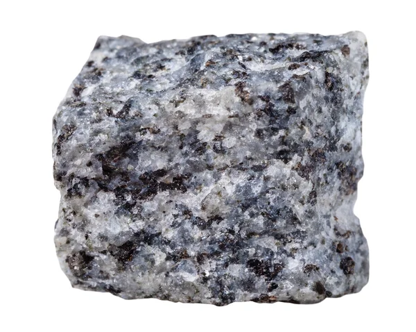 Stuk Gabbro (basalt) minerale steen — Stockfoto