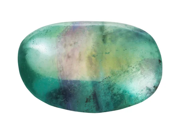 Specimen of green Fluorite (fluorspar) gemstone — Stock Photo, Image