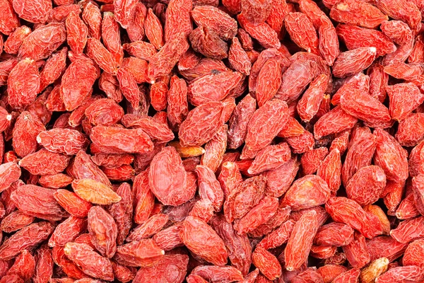 Сушені червоні ягоди годзі — стокове фото