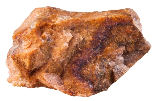 Kawałek mineralne ortoklaz (ortoklaz skaleń) — Zdjęcie stockowe