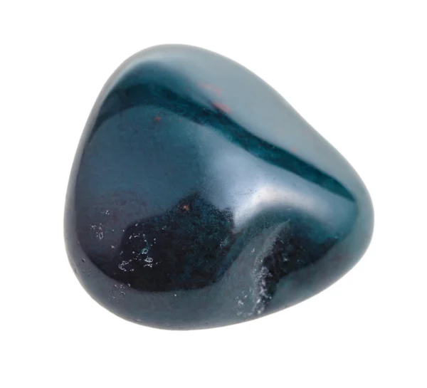 Tumlade heliotrop (bloodstone) ädelsten — Stockfoto