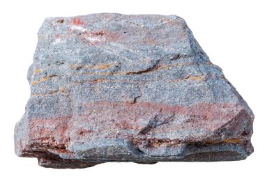 ferruginous kuvarsit (jaspillite, hematit) rock