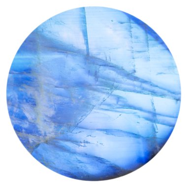 mavi ay taşı (adularia) mineral taş boncuk