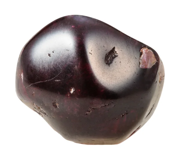 Tumlade almandine garnet naturliga mineral pärla sten — Stockfoto