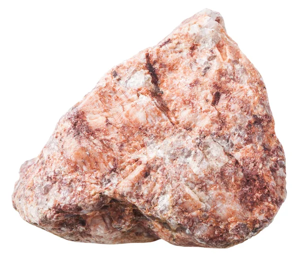 Różowe granitowych rock naturalne mineralne Gnejs — Zdjęcie stockowe