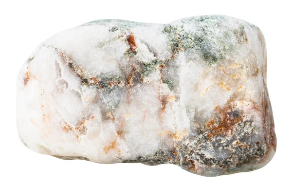 White and green marble natural mineral stone — Stock Photo, Image