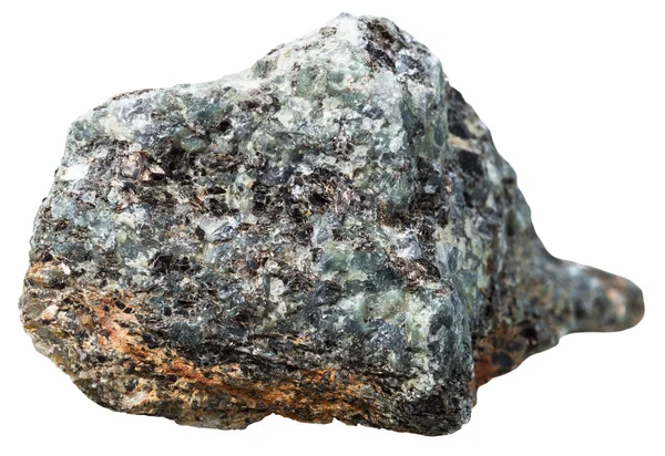 Grijze natuurlijke rots steen uit migmatic gneis — Stockfoto