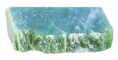 Yeşil nephrite taş taş izole