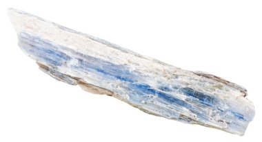 beyaz izole kıyanit kaya