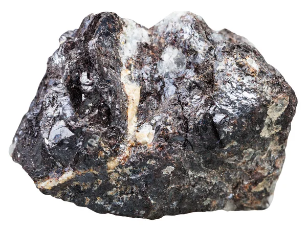 Esfalerite (blenda de zinco) rocha isolada — Fotografia de Stock